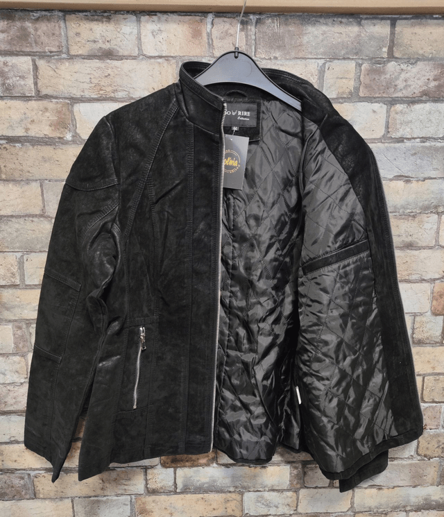 Veste en cuire