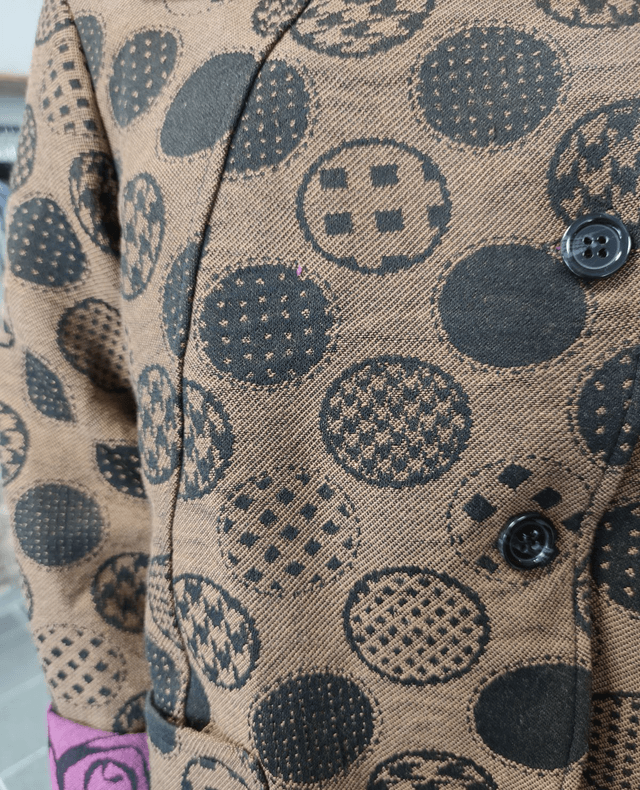 Veste imprimé en coton